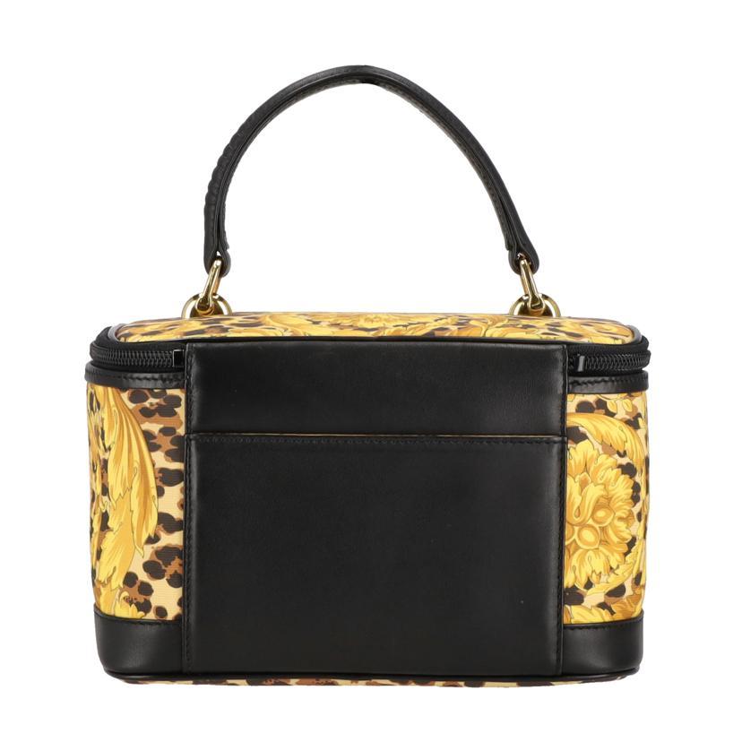 GIANNI VERSACE ジャンニヴェルサーチ/バニティバッグ/レオパード/AB  