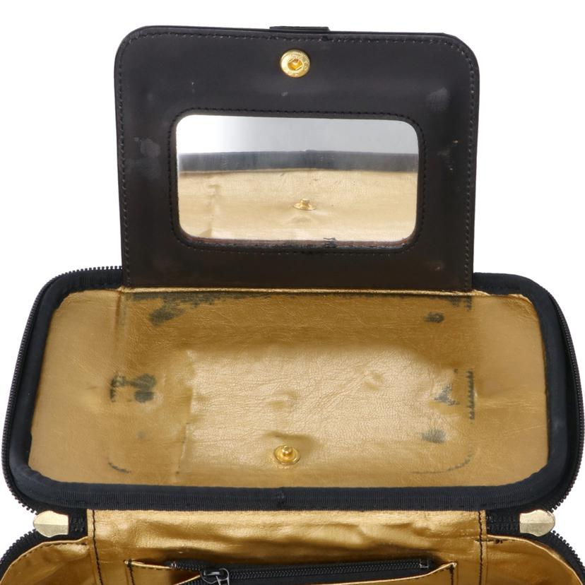 GIANNI VERSACE ジャンニヴェルサーチ/バニティバッグ/レオパード/AB  