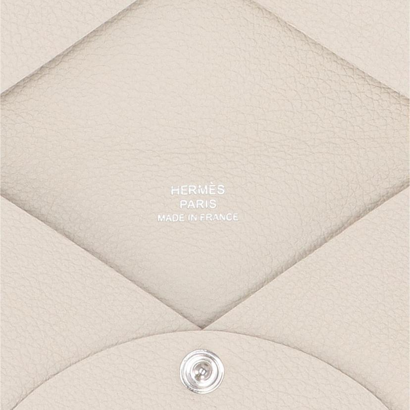 HERMES エルメス/カルヴィ/カードケース/B S********/SAランク/18【中古】 HERMES（エルメス） エルメス/カルヴィ/カードケース/B S********/SA