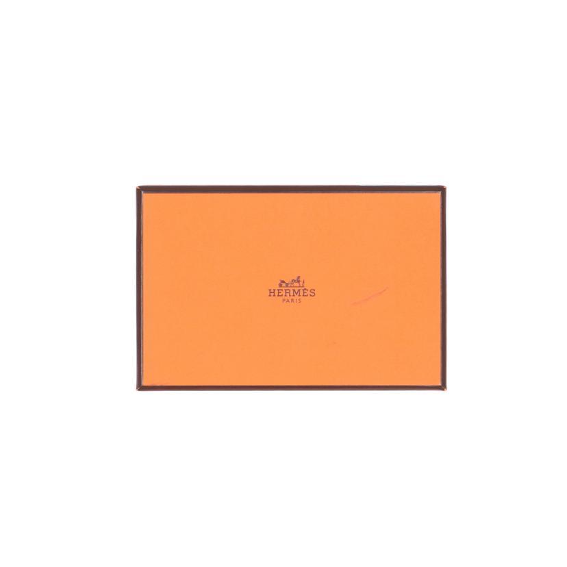 HERMES エルメス/カルヴィ/カードケース/B S********/SAランク/18【中古】 HERMES（エルメス） エルメス/カルヴィ/カードケース/B S********/SA