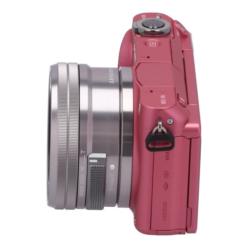 ②バッテリー欠品☆SONY NEX 3N ピンク ミラーレス一眼 本体 ソニー