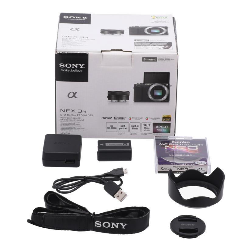 SONY ソニー/ミラーレス一眼 パワーズームレンズキット/NEX-3NL/0117396/Bランク/18【中古】 SONY（ソニー） ソニー/ミラーレス一眼 パワーズームレンズキット/NEX
