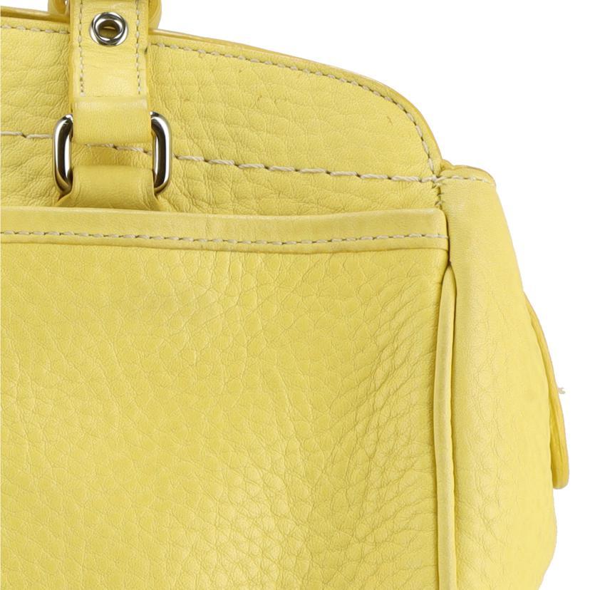 COACH（コーチ） コーチ/ペブルドレザーハンドバッグ/イエロー/5031