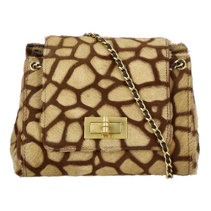 美品 チェーン バッグ CHANEL（シャネル） シャネル/チェーンバッグ/キリン柄/635****/A