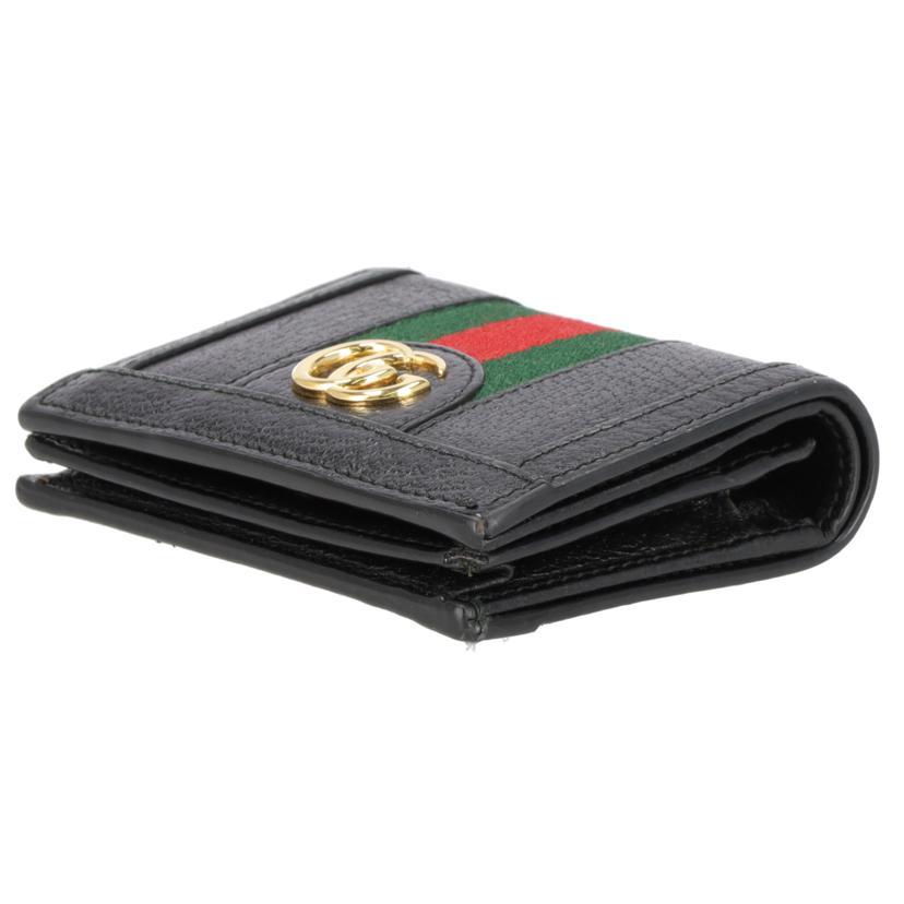 GUCCI（グッチ） グッチ/オフディア/二つ折り財布/523115/095*/Bランク