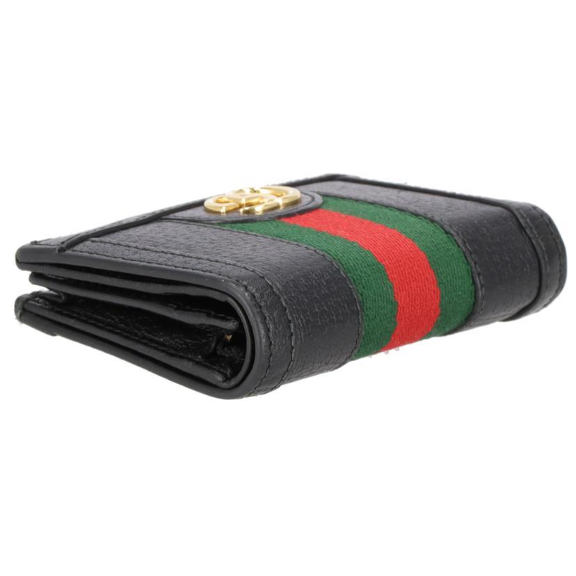 GUCCI（グッチ） グッチ/オフディア/二つ折り財布/523115/095*/Bランク