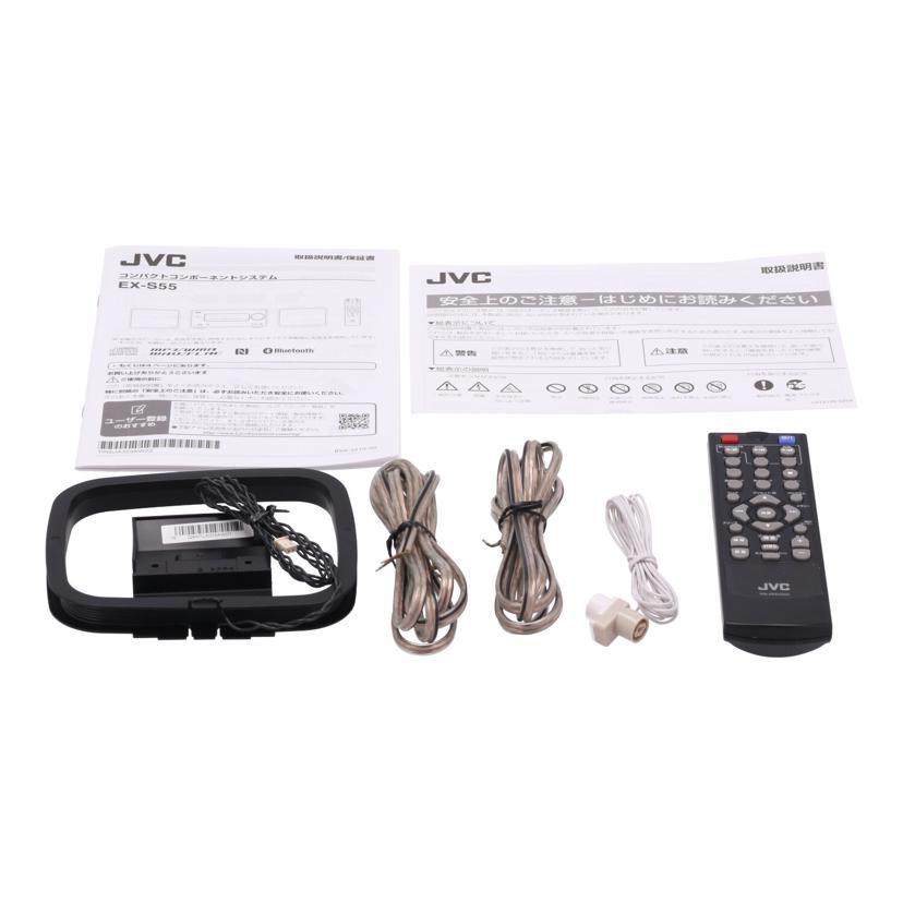JVC ジェイブイシー/コンパクトコンポーネント/EX-S55/Bランク/24