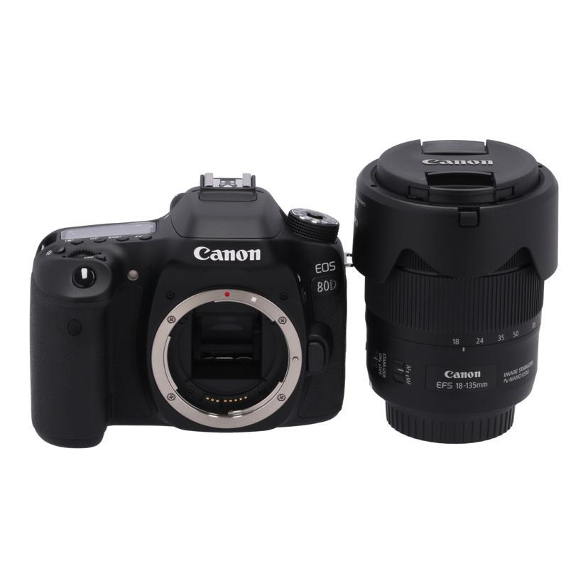 デジタル一眼レフカメラ EOS 80D EF-S 18-135mm Kit Amazon | Canon デジタル一眼レフカメラ EOS 80D レンズキット EF-S18