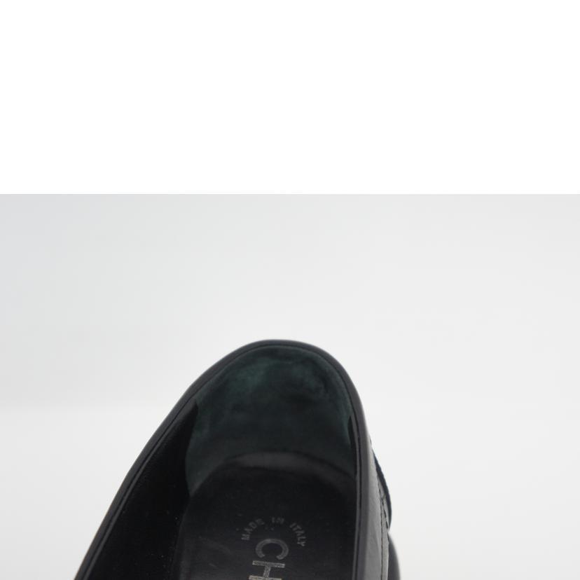 CHANEL（シャネル） シャネル/マトラッセココマーク レザーローファー