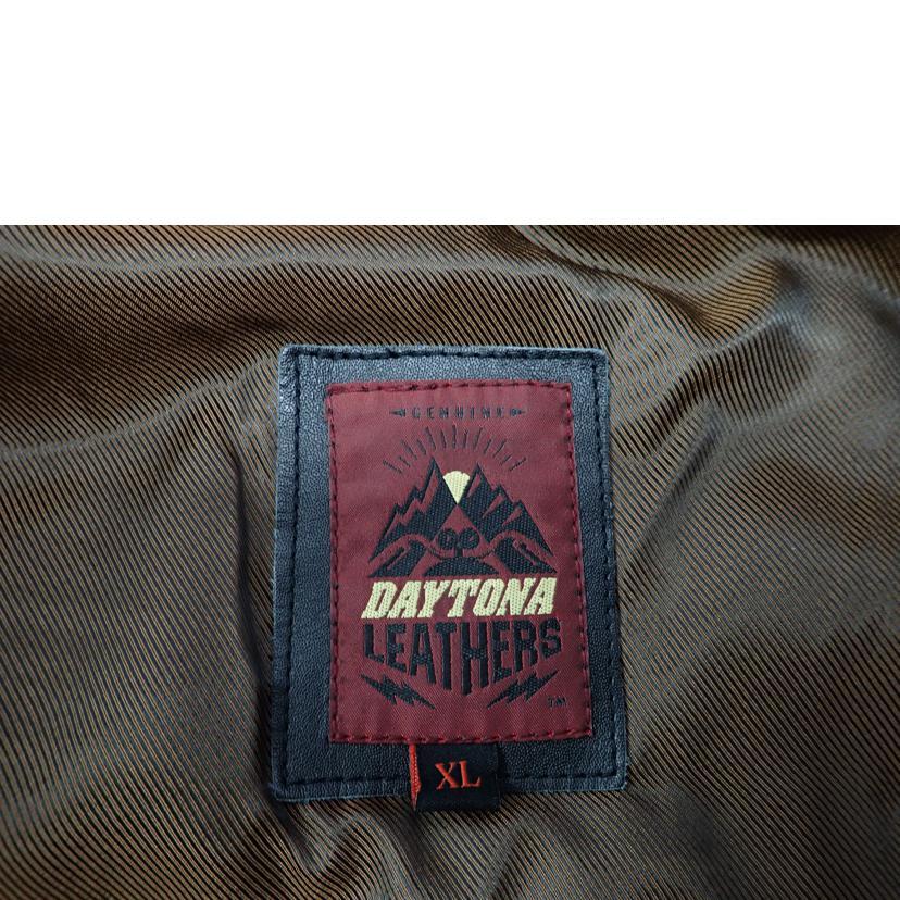 DAYTONA ダイトナ/ダブルライダースジャケット ライナー付キ/XL/メンズ