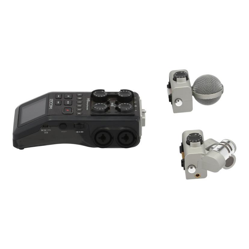 zoom H6 レコーダー他付属品一式(中古) ZOOM ズーム/ハンディレコーダー/H6/楽器関連/Bランク/58【中古
