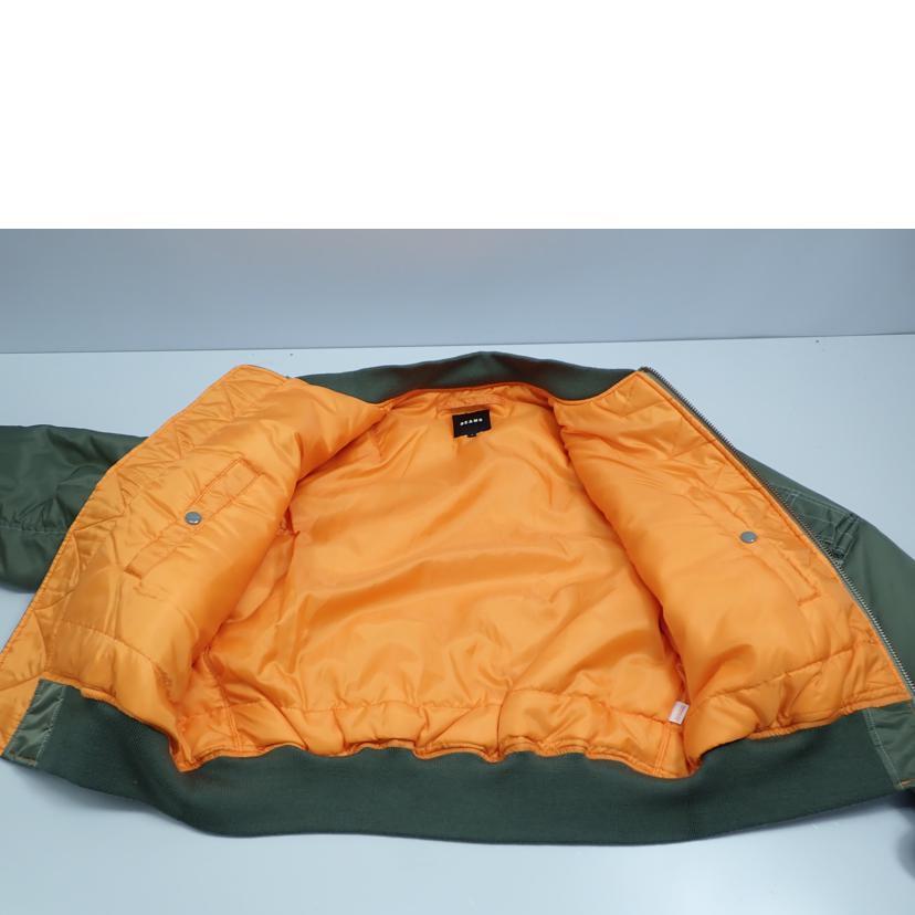 BEAMS ビームス/BEAMS ミリタリーJKT MA-1ブルゾン/11-18-5607-139/S/S/メンズアウター/SAランク/62【中古】 BEAMS（ビームス） ミリタリーJKT MA-1ブルゾン/11-18-5607-139/S/S