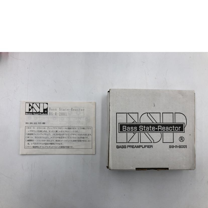 ELECTRIC ESP イーエスピー Electric soud products/ベースプリアンプ 