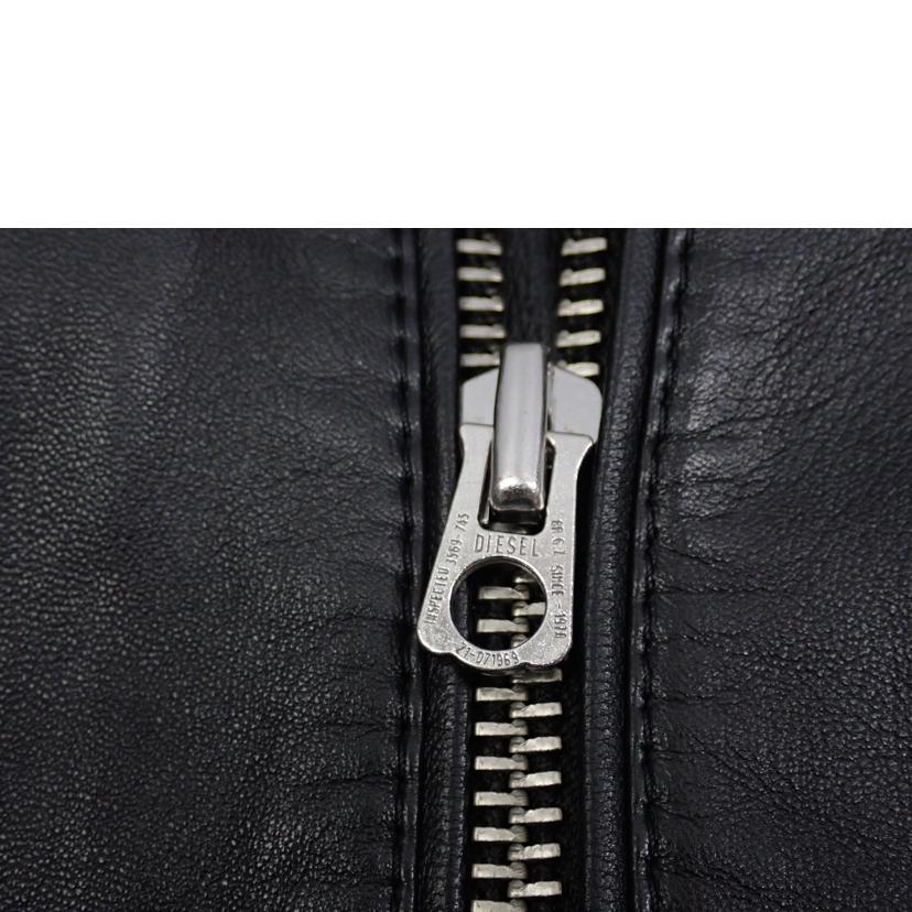DIESEL ディーゼル/羊革 レザージャケット/RN93243 CA25594/Bランク/62