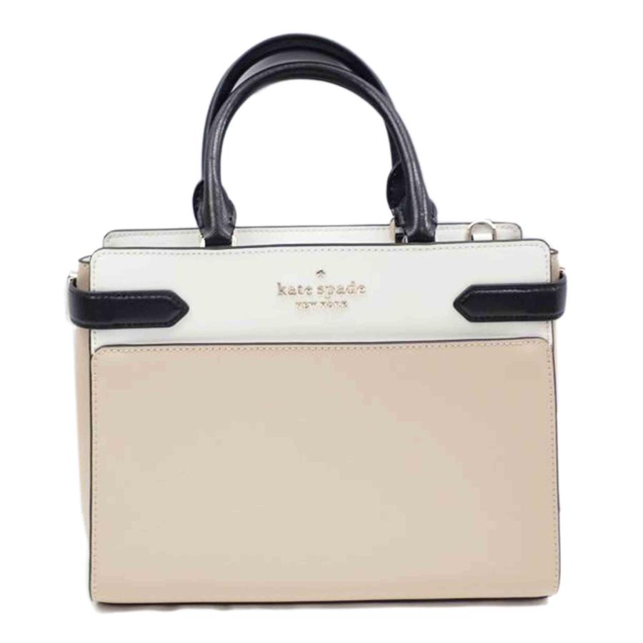 【美品】Katespade ケイトスペード ハンドバッグ ステイシー レディース KATESPADE ケイトスペード/ステイシーカラーブロックサッチェル
