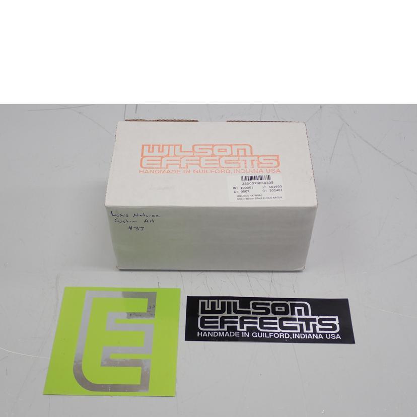 WILSON EFFECTS/エフェクター/LUSUS NATURAE/Bランク/62【中古】 Wilson（ウイルソン） WILSON EFFECTS/エフェクター/LUSUS NATURAE/B