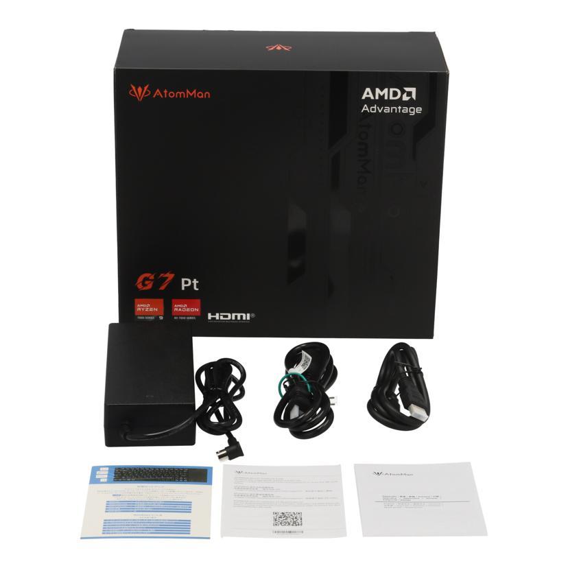 MINISFORUM ミニスフォーラム/Win11ミニゲーミングPC/AtomMan G7 Pt