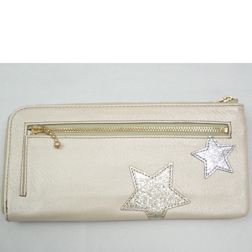 ANNA SUI アナスイ/マイミミL字ファスナー長財布/316640/ABランク/62【中古】 ANNA SUI（アナスイ） アナスイ/マイミミL字ファスナー長財布/316640