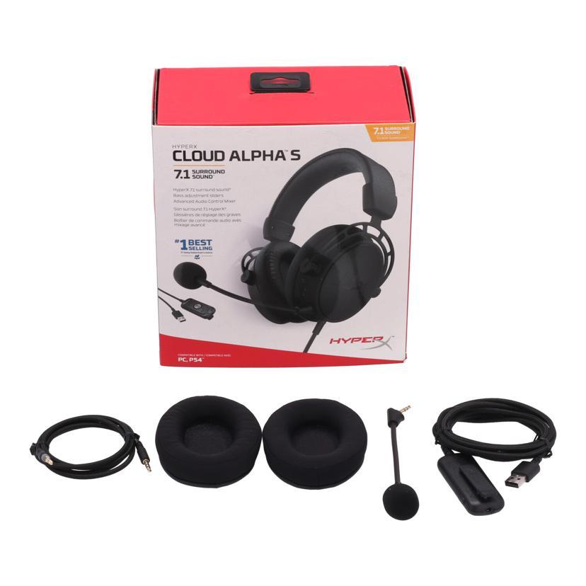 HyperX ハイパーエックス/ゲーミングヘッドセット/Cloud Alpha S/HX