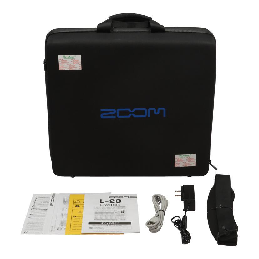 ZOOM ズーム/ミキサー/LiveTrak L-20/C25005339/Aランク/62【中古