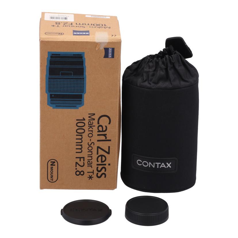 CONTAX コンタックス/交換レンズ/マクロゾナー/Makro-Sonnar 100mm F2.8 N/15072292/Bランク/62【中古】 CONTAX（コンタックス） コンタックス/交換レンズ/マクロゾナー/Makro