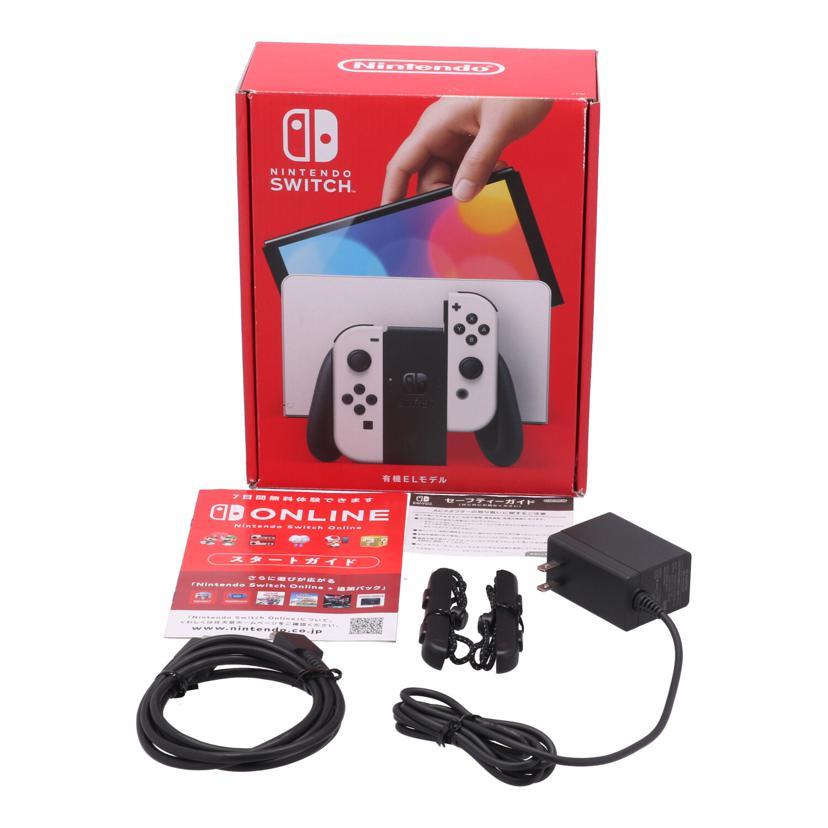 Nintendo 任天堂 ニンテンドー/Nintendo Switch 有機EL 本体/HEG-S-KAAAA/XTJ10070040837/Aランク/78【中古】 任天堂（Nintendo） ニンテンドー/Nintendo Switch 有機EL 本体/HEG-S