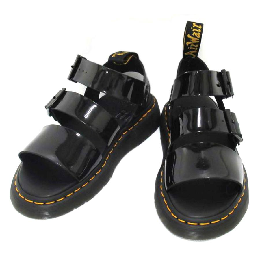 Dr.martens/GRYPHON/パテントレザー/サンダル/25515001/25.5  