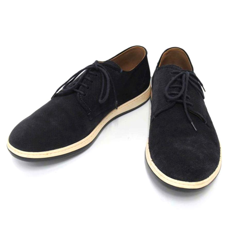 Giorgio Armani アルマーニ スエード プレーントウシューズ 新品 t3956_1.jpg