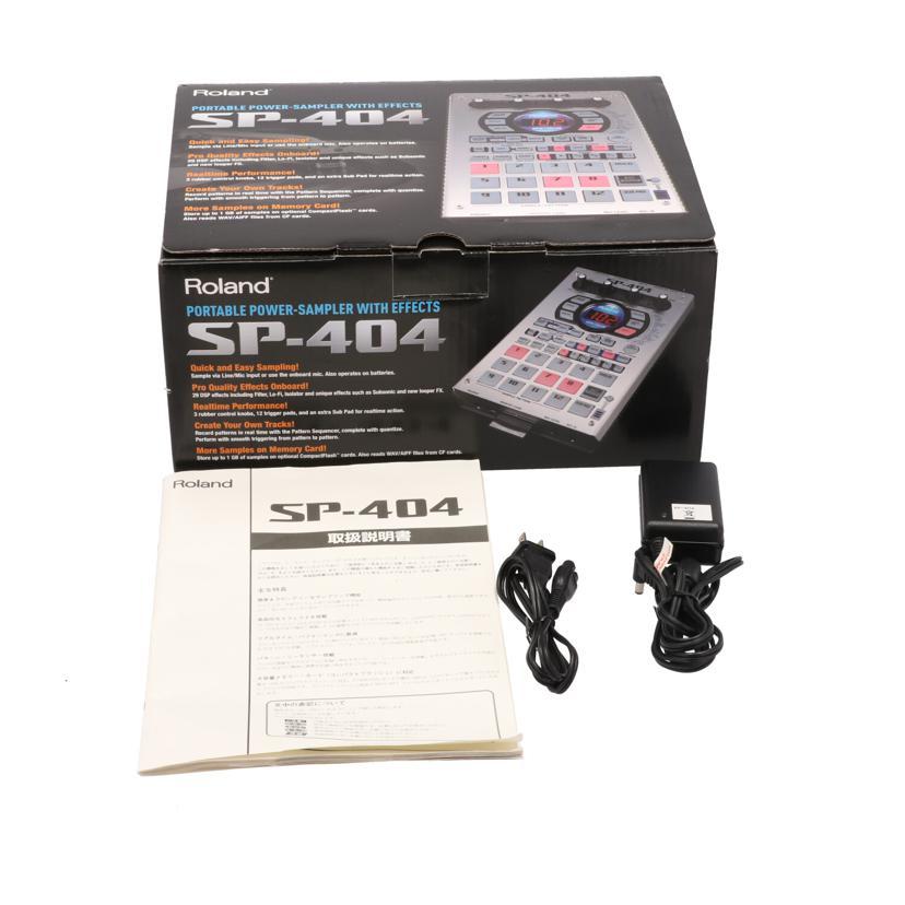 Roland ローランド/サンプラー/SP-404/CX76978/エフェクター/Bランク/63【中古】 【KOMPLETE】