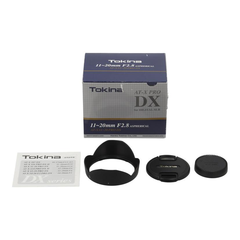 Tokina Canon トキナー/交換レンズ/11−20mm/AT-X 11-20 PRO DX/9336667/ABランク/63【中古】 キヤノン（Canon） Tokina Canon トキナー/交換レンズ/11−20mm/AT-X