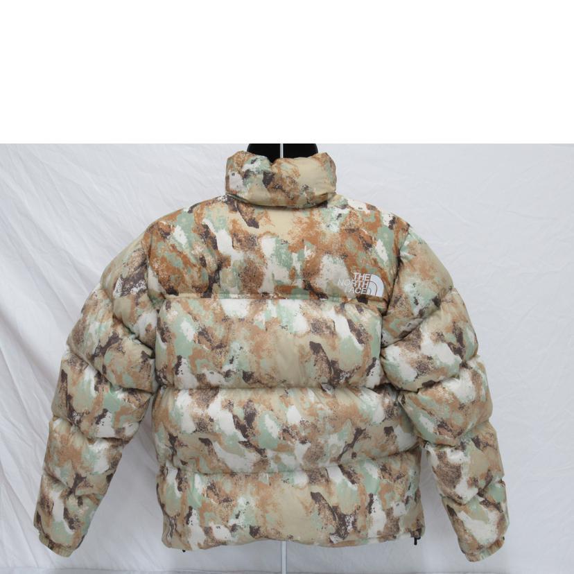 THE NORTH FACE ザ ノースフェイス/ダウンジャケット/ベージュ迷彩柄