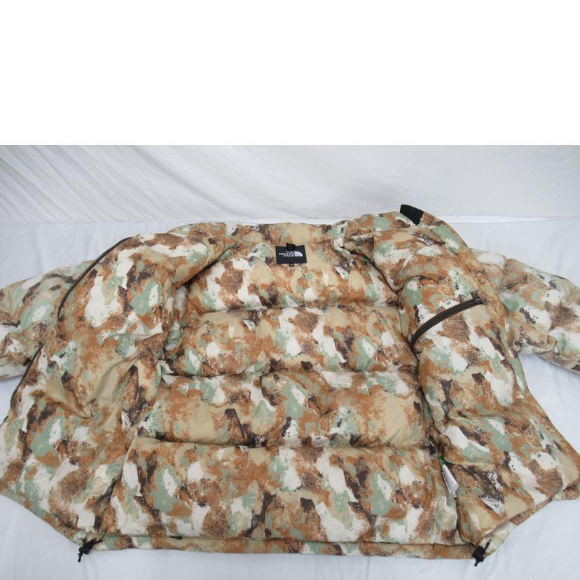 THE NORTH FACE ザ ノースフェイス/ダウンジャケット/ベージュ迷彩柄