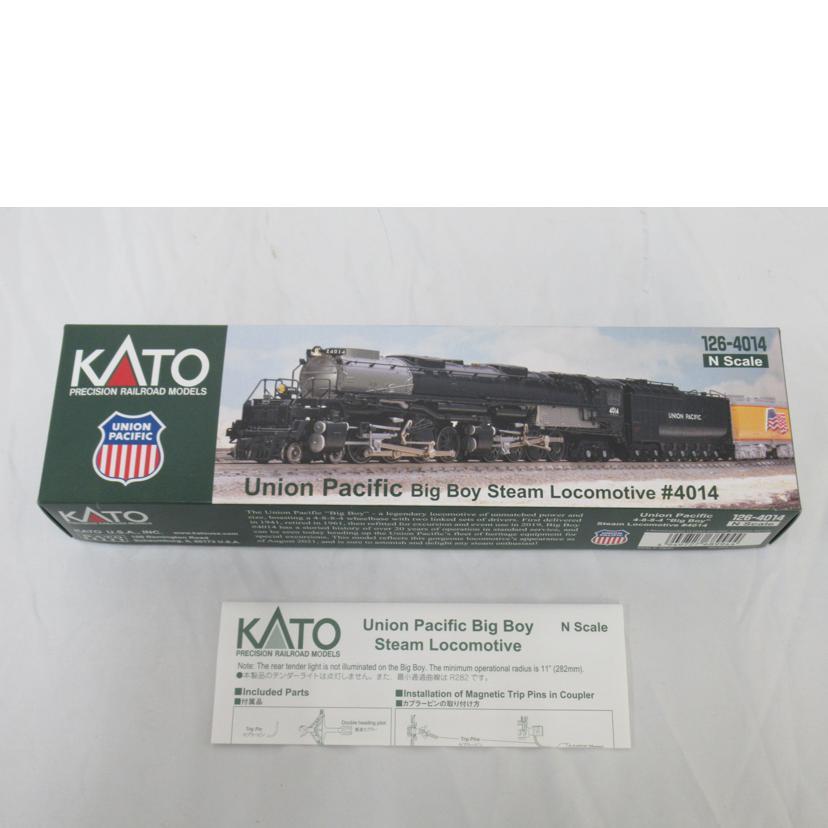 KATO カトー/Nゲージ/ユニオン・パシィフィック鉄道 ビックボーイ＃4014/126-4014/Aランク/63【中古】の画像