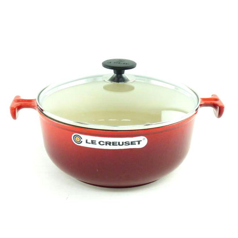 LE CREUSET ル・クルーゼ/鍋26cm/食器類/ABランク/64【中古 
