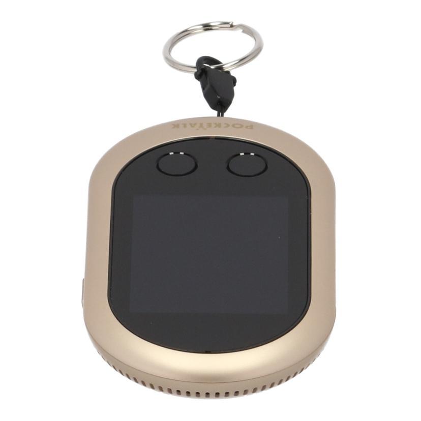 超美品　ポケトーク ゴールド W1PGG ポケトーク POCKETALK W グローバル通信(2年)付き W1PGG