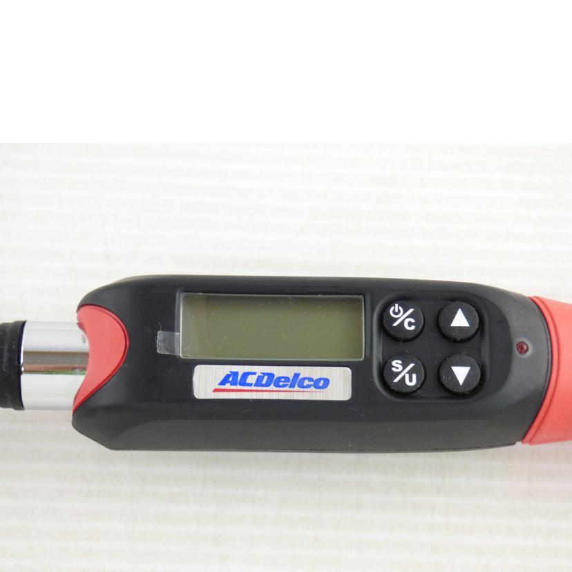 ACDelco エーシーデルコ/3/8 デジタルアングルトルクレンチ/ARM601-3/22400004/Aランク/64【中古】 ACDelco エーシーデルコ/3/8 デジタルアングルトルクレンチ/ARM601-3