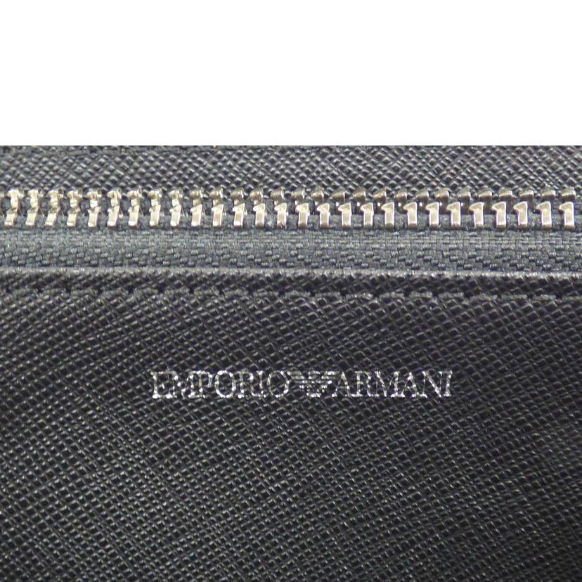 【美品/新品】エンポリオアルマーニ 長財布 ラウンドファスナー Y4R063 EMPORIO ARMANI エンポリオアルマーニ/ラウンドファスナー長財布