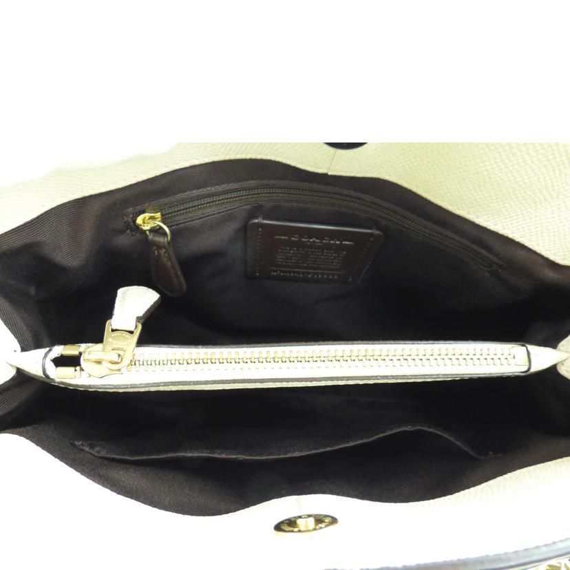 COACH コーチ/レザー2WAYバッグ/F13683/A18**/約W27