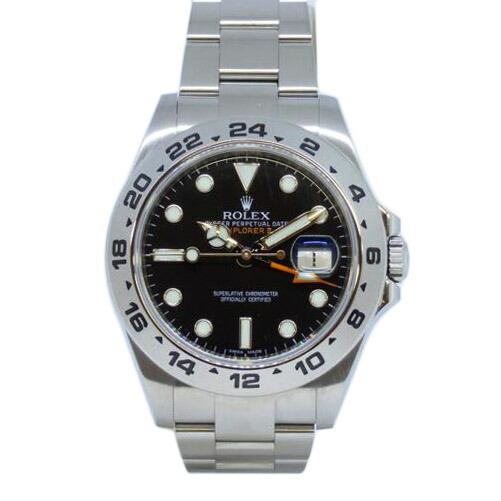 216570 エクスプローラー2 ロレックス 黒文字盤