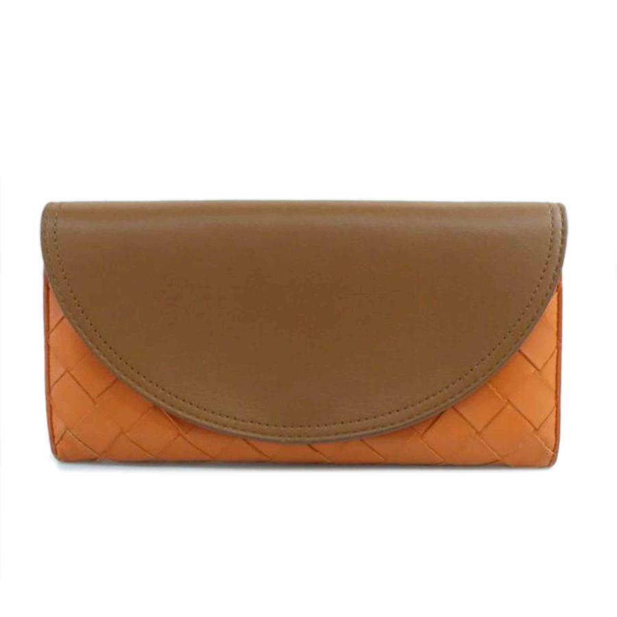 BOTTEGA VENETA ボッテガヴェネタ/イントレチャート2つ折り長財布/P00*******/Bランク/64【中古】 BOTTEGA VENETA（ボッテガ・ヴェネタ） ボッテガヴェネタ/イントレ