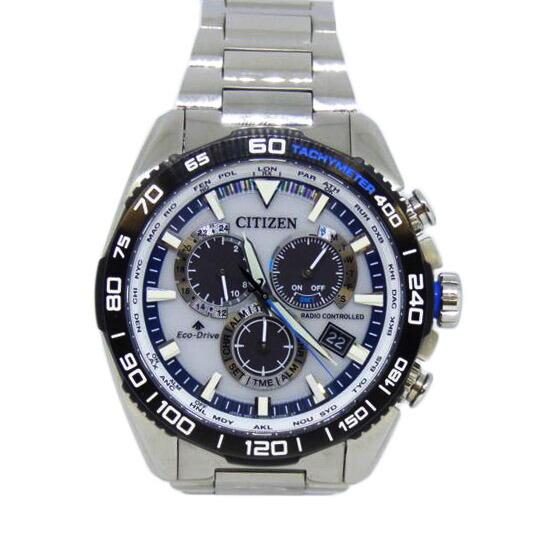 CITIZEN エコドライブ クロノグラフ E660-R013700 CITIZEN（シチズン） シチズン/エコドライブ/電波ソーラー/E660