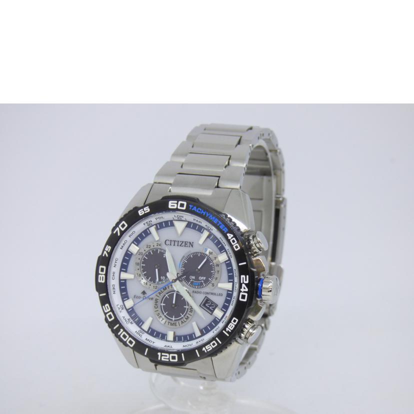 CITIZEN エコドライブ クロノグラフ E660-R013700 CITIZEN（シチズン） シチズン/エコドライブ/電波ソーラー/E660