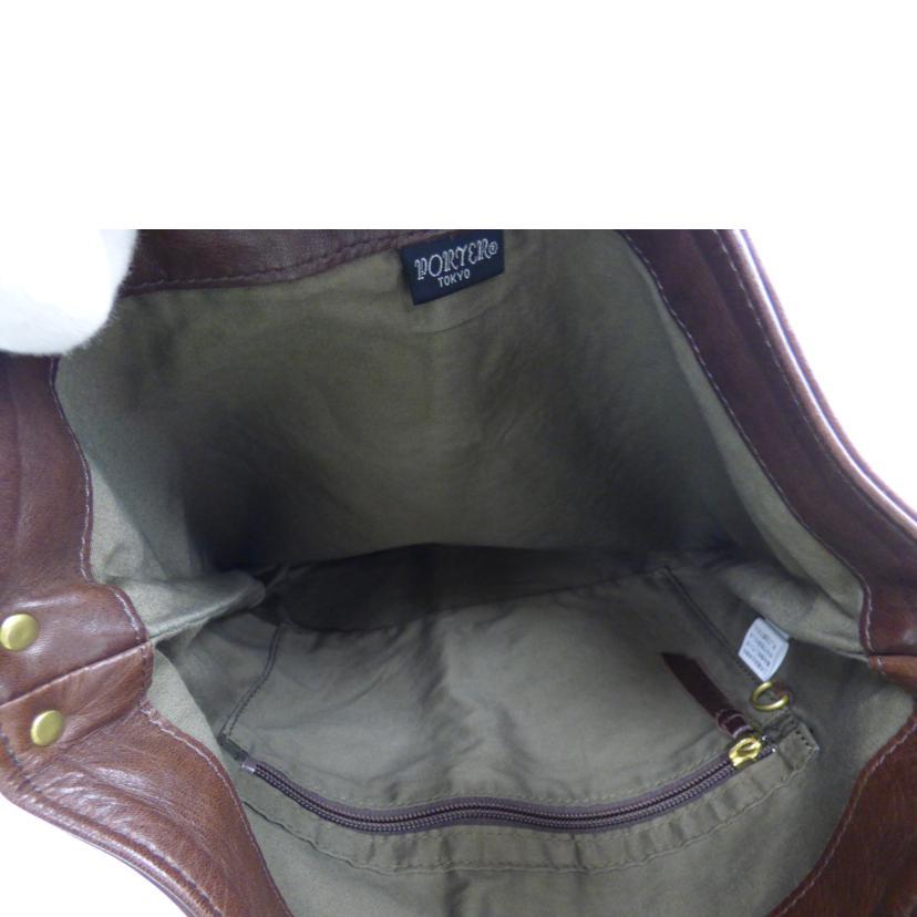 PORTER ポーター/ショルダーバッグ/Bランク/64【中古】 PORTER ポーター/レザーショルダーバッグ/BCランク/64【中古