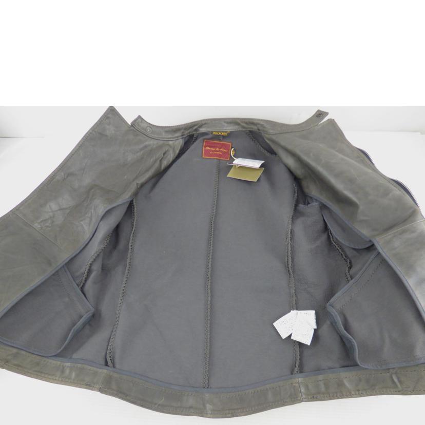 A/W チェリーサンバースト レザージャケット フード付き 50XL . A/W チェリーサンバースト レザージャケット フード付き 50XL - メルカリ