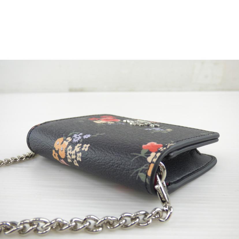 COACH コーチ/チェーンケースウォレット/C0060/M19**/Aランク/64【中古】 COACH（コーチ） コーチ/チェーンコインケースウォレット/C0060/M19