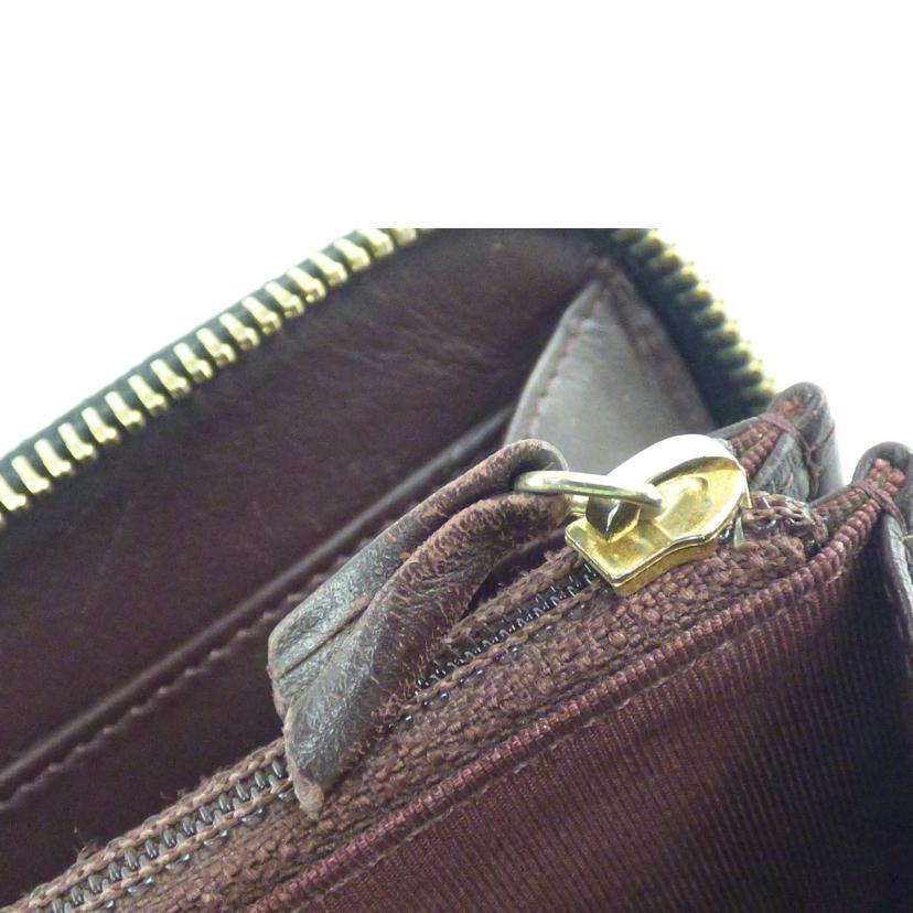 CHANEL シャネル/マトラッセ/ラウンドファスナー財布/ブラック  