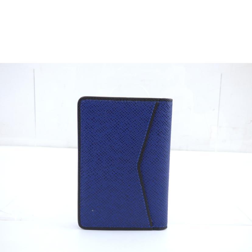 LOUIS VUITTON ルイ・ヴィトン/オーガナイザードゥポッシュ/タイガ/コバルトブルー/M30551/TA1***/ABランク/64【中古】 LOUIS VUITTON（ルイ・ヴィトン） ルイ・ヴィトン/オーガナイザードゥ