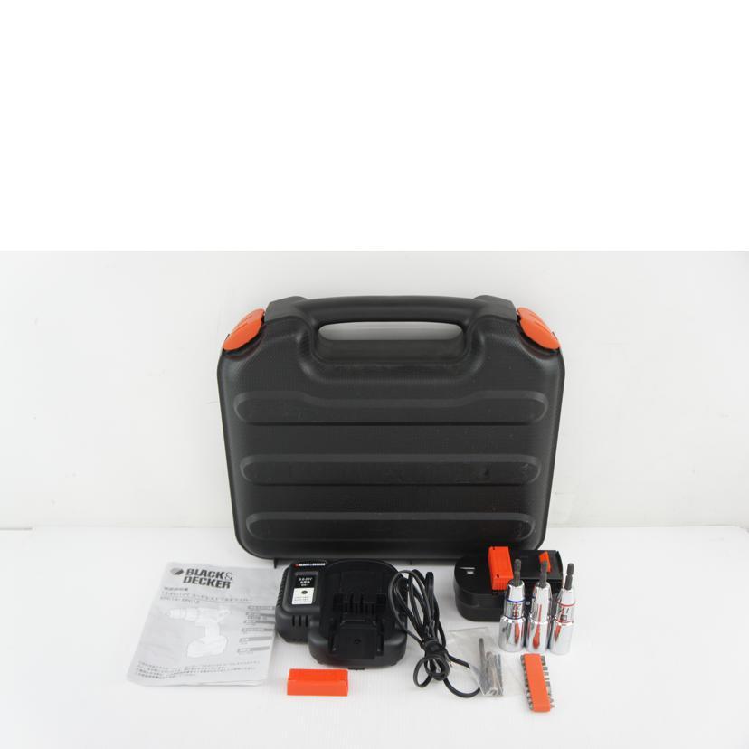 BLACK&DECKER ブラック・アンド・デッカー/コードレスドリルドライバー/EPC14/Bランク/64【中古】 BLACK&DECKER ブラック・アンド・デッカー/コードレスドリルドライバー