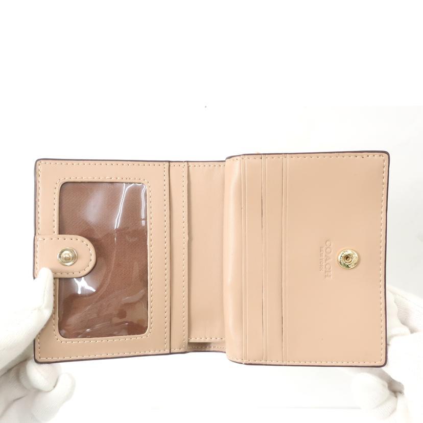 COACH コーチ/レザーキャットプリント 二つ折り財布/CC472/コーチ/A