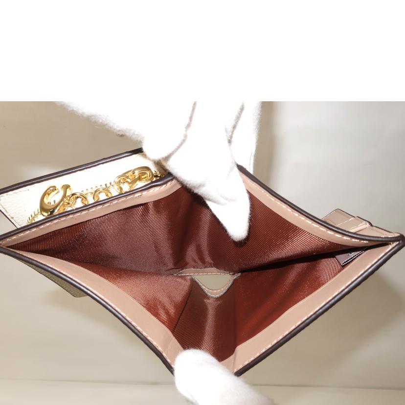 COACH コーチ/レザーキャットプリント 二つ折り財布/CC472/コーチ/A